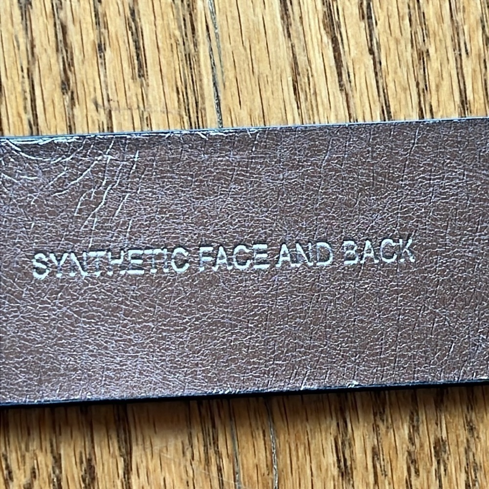 Michael Kors black snakeskin patent leather belt NWOT size S - Picture 6 of 6